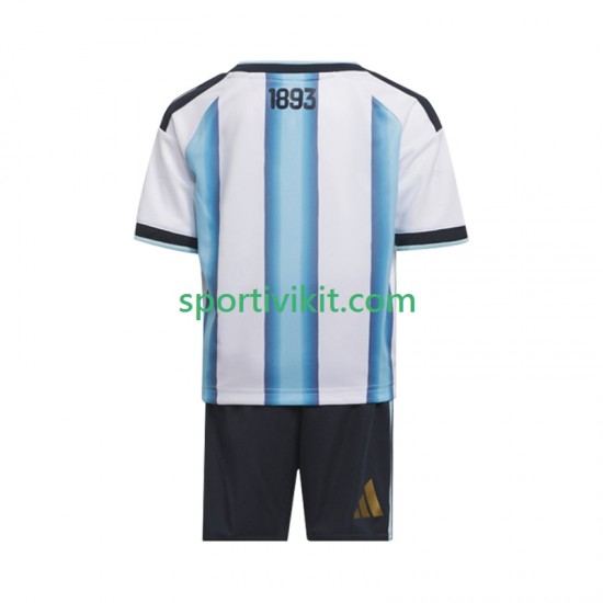 Completo da calcio Bambini Argentina World Cup Maglia Prima 2026 Manica Corta