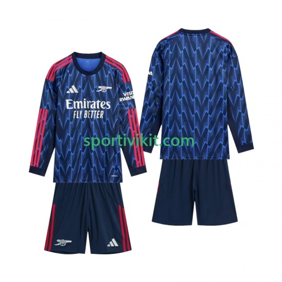 Completo da calcio Bambini Arsenal Maglia Seconda 2025-2026 Manica Lunga