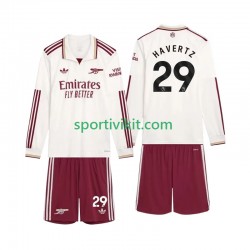 Completo da calcio Bambini Arsenal Havertz 29 Maglia Terza 2025-2026 Manica Lunga