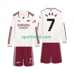 Completo da calcio Bambini Arsenal Saka 7 Maglia Terza 2025-2026 Manica Lunga