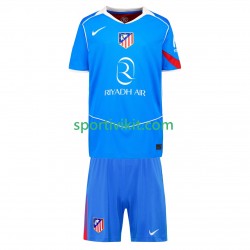 Completo da calcio Bambini Atlético Madrid Maglia Terza 2025-2026 Manica Corta