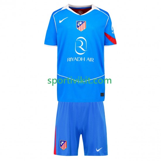Completo da calcio Bambini Atlético Madrid Maglia Terza 2025-2026 Manica Corta