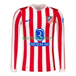 Atlético Madrid Uomo Maglia Prima 2025-2026 Manica Lunga