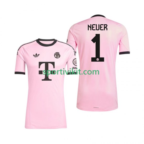 FC Bayern München Portiere Manuel Neuer 1 UCL Uomo Maglia Terza 2025-2026 Manica Corta
