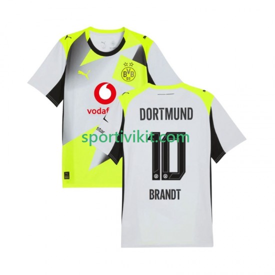 Borussia Dortmund Julian Brandt 10 Uomo Maglia Seconda 2025-2026 Manica Corta