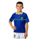 Completo da calcio Bambini Brasile Maglia Seconda 2025-2026 Manica Corta