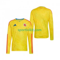 Colombia World Cup Uomo Maglia Prima 2026 Manica Lunga