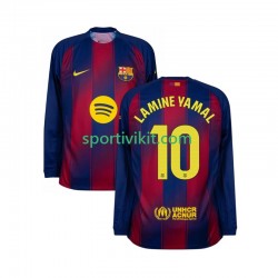 FC Barcelona Lamine Yamal 10 Uomo Maglia Prima 2025-2026 Manica Lunga