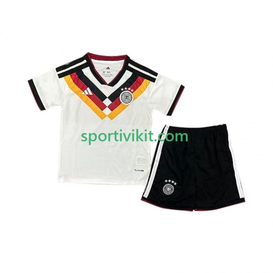 Completo da calcio Bambini Germania World Cup Maglia Prima 2026 Manica Corta