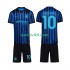 Completo da calcio Bambini Inter Milan Lautaro Martinez 10 Maglia Prima 2025-2026 Manica Corta