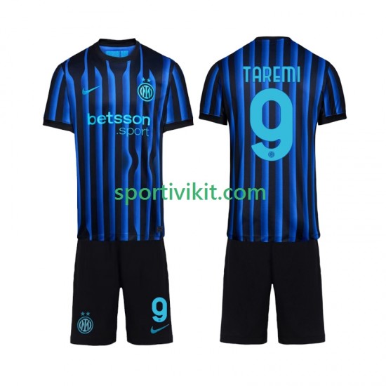 Completo da calcio Bambini Inter Milan Marcus Thuram 9 Maglia Prima 2025-2026 Manica Corta