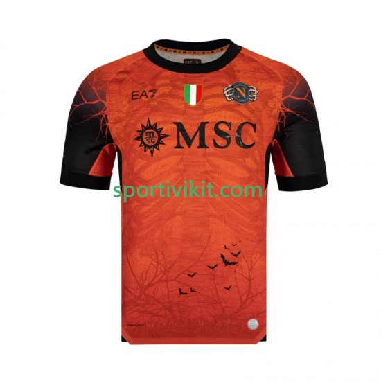 Napoli Portiere Halloween Uomo Maglia Prima 2025-2026 Manica Corta