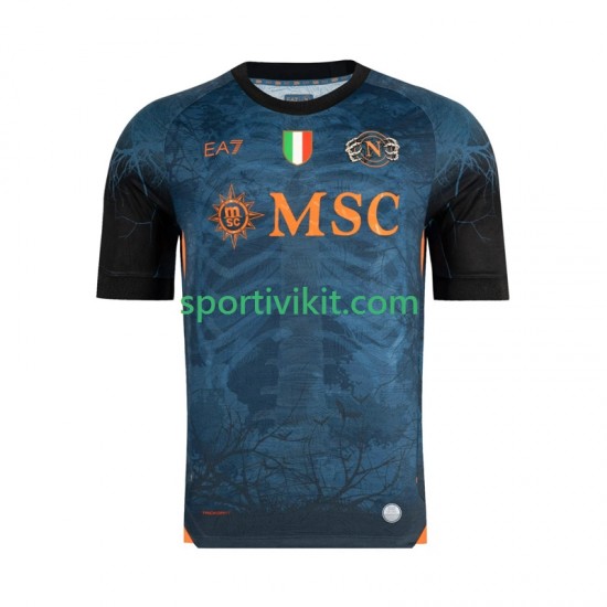 Napoli Halloween Uomo Maglia Prima 2025-2026 Manica Corta