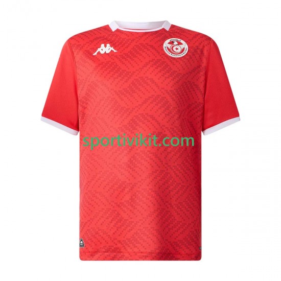 Tunisia Uomo Maglia Prima 2025 Manica Corta