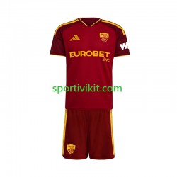 Completo da calcio Bambini AS Roma Maglia Prima 2026-2027 Manica Corta