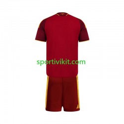 Completo da calcio Bambini AS Roma Maglia Prima 2026-2027 Manica Corta