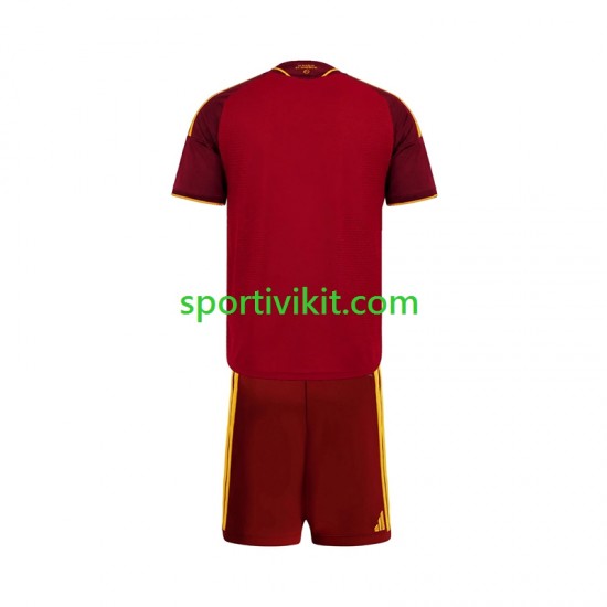 Completo da calcio Bambini AS Roma Maglia Prima 2026-2027 Manica Corta