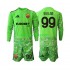 Completo da calcio Bambini AS Roma Portiere Mile Svilar 99 Maglia Prima 2026-2027 Manica Lunga
