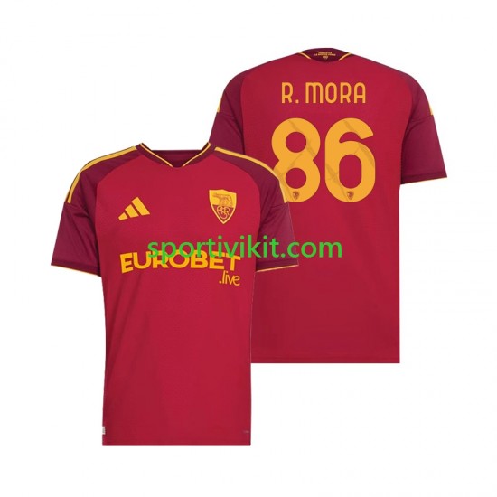 AS Roma Rodrigo Mora 86 Uomo Maglia Prima 2026-2027 Manica Corta