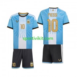 Completo da calcio Bambini Argentina Lionel Messi 10 Special Maglia Prima 2026-2027 Manica Corta