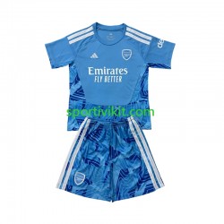 Completo da calcio Bambini Arsenal Portiere Maglia Quarto 2026-2027 Manica Corta