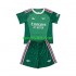 Completo da calcio Bambini Arsenal Portiere Maglia Terza 2026-2027 Manica Corta