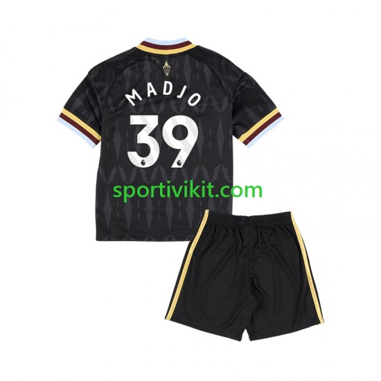 Completo da calcio Bambini Aston Villa Brian Madjo 39 Maglia Seconda 2026-2027 Manica Corta