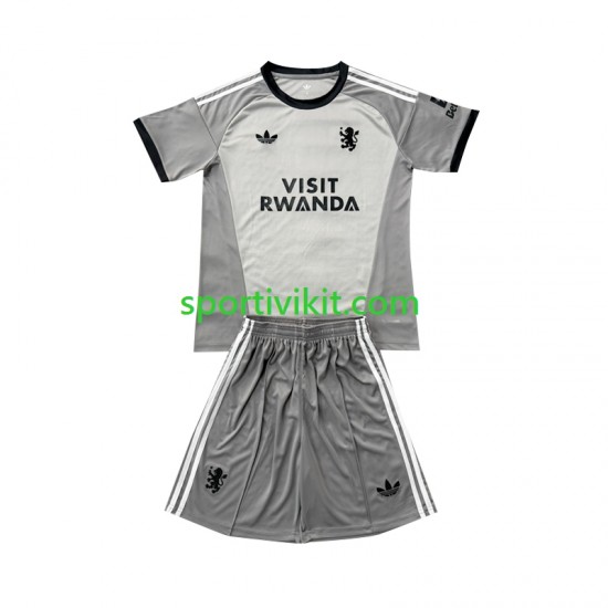 Completo da calcio Bambini Aston Villa Portiere Maglia Quarto 2026-2027 Manica Corta
