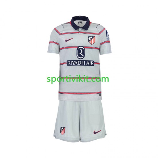 Completo da calcio Bambini Atlético Madrid Maglia Terza 2026-2027 Manica Corta