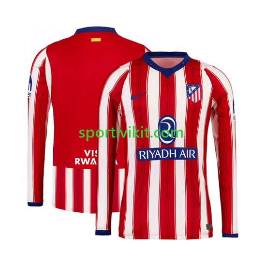Atlético Madrid Uomo Maglia Prima 2026-2027 Manica Lunga