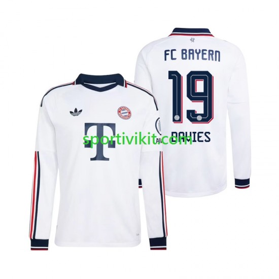 FC Bayern München Alphonso Davies 19 Uomo Maglia Seconda 2026-2027 Manica Lunga