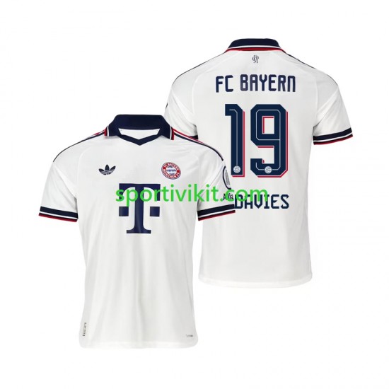 FC Bayern München Alphonso Davies 19 Uomo Maglia Seconda 2026-2027 Manica Corta