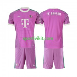 Completo da calcio Bambini FC Bayern München Portiere Maglia Terza 2026-2027 Manica Corta