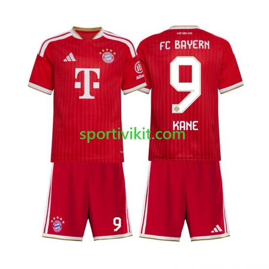 Completo da calcio Bambini FC Bayern München Harry Kane 9 Maglia Prima 2026-2027 Manica Corta