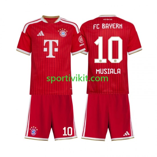 Completo da calcio Bambini FC Bayern München Jamal Musiala 10 Maglia Prima 2026-2027 Manica Corta