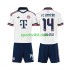 Completo da calcio Bambini FC Bayern München Luis Diaz 14 Maglia Seconda 2026-2027 Manica Corta