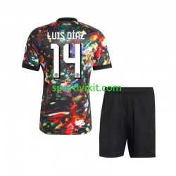Completo da calcio Bambini FC Bayern München Luis Diaz 14 Oktoberfest Maglia Prima 2026-2027 Manica Corta