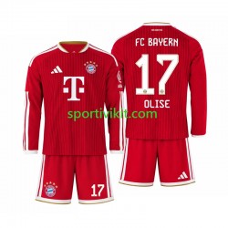 Completo da calcio Bambini FC Bayern München Michael Olise 17 Maglia Prima 2026-2027 Manica Lunga