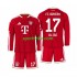 Completo da calcio Bambini FC Bayern München Michael Olise 17 Maglia Prima 2026-2027 Manica Lunga