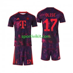 Completo da calcio Bambini FC Bayern München Michael Olise 17 Maglia Terza 2026-2027 Manica Corta