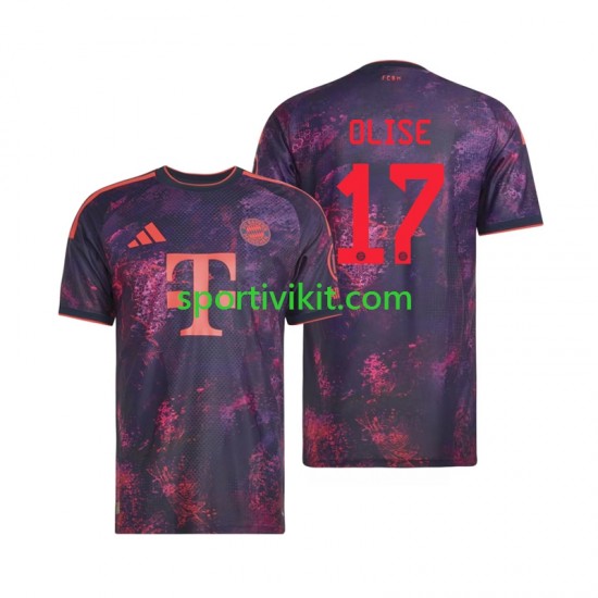 FC Bayern München Michael Olise 17 Uomo Maglia Terza 2026-2027 Manica Corta