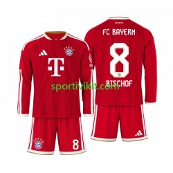 Completo da calcio Bambini FC Bayern München Tom Bischof 8 Maglia Prima 2026-2027 Manica Lunga