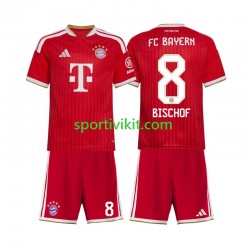 Completo da calcio Bambini FC Bayern München Tom Bischof 8 Maglia Prima 2026-2027 Manica Corta