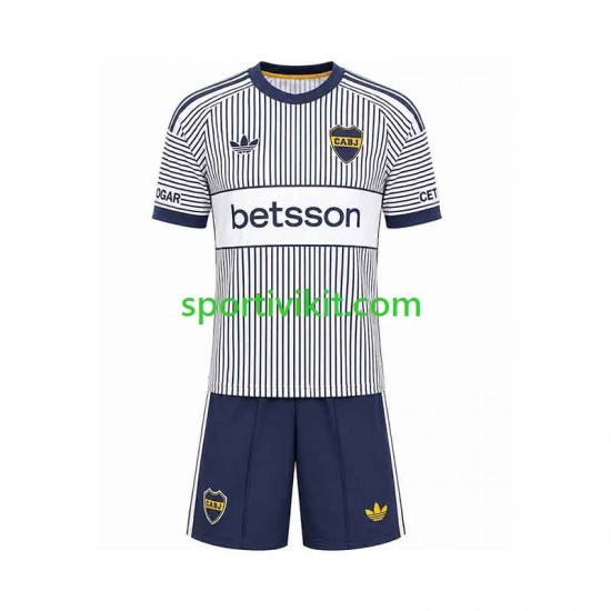 Completo da calcio Bambini CA Boca Juniors Maglia Seconda 2026-2027 Manica Corta