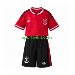 Completo da calcio Bambini CR Flamengo Maglia Terza 2026-2027 Manica Corta