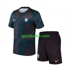 Completo da calcio Bambini Chelsea Portiere Maglia Prima 2026-2027 Manica Corta
