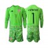 Completo da calcio Bambini Croazia Portiere Dominik Livakovic 25 Maglia Prima 2026-2027 Manica Lunga