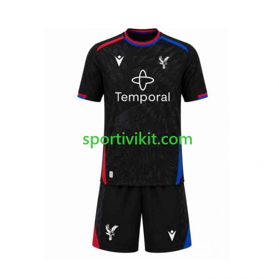 Completo da calcio Bambini Crystal Palace Maglia Seconda 2026-2027 Manica Corta