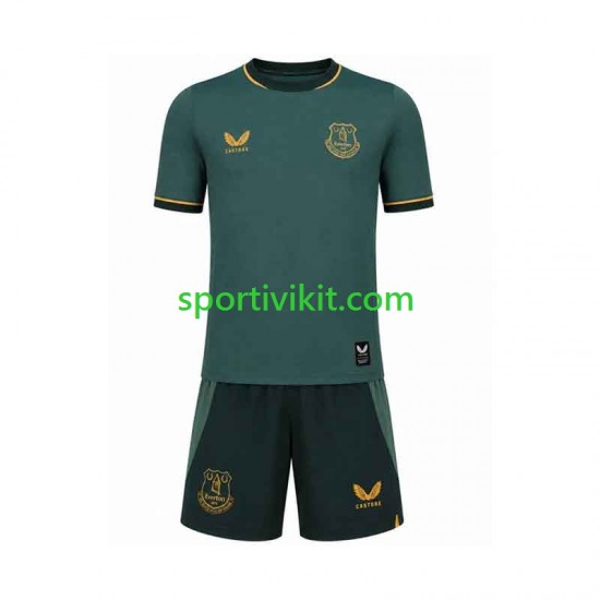 Completo da calcio Bambini Everton Maglia Terza 2026-2027 Manica Corta