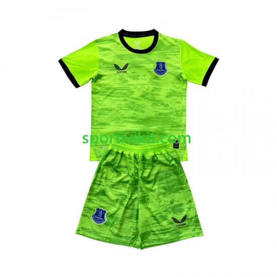 Completo da calcio Bambini Everton Portiere Maglia Prima 2026-2027 Manica Corta